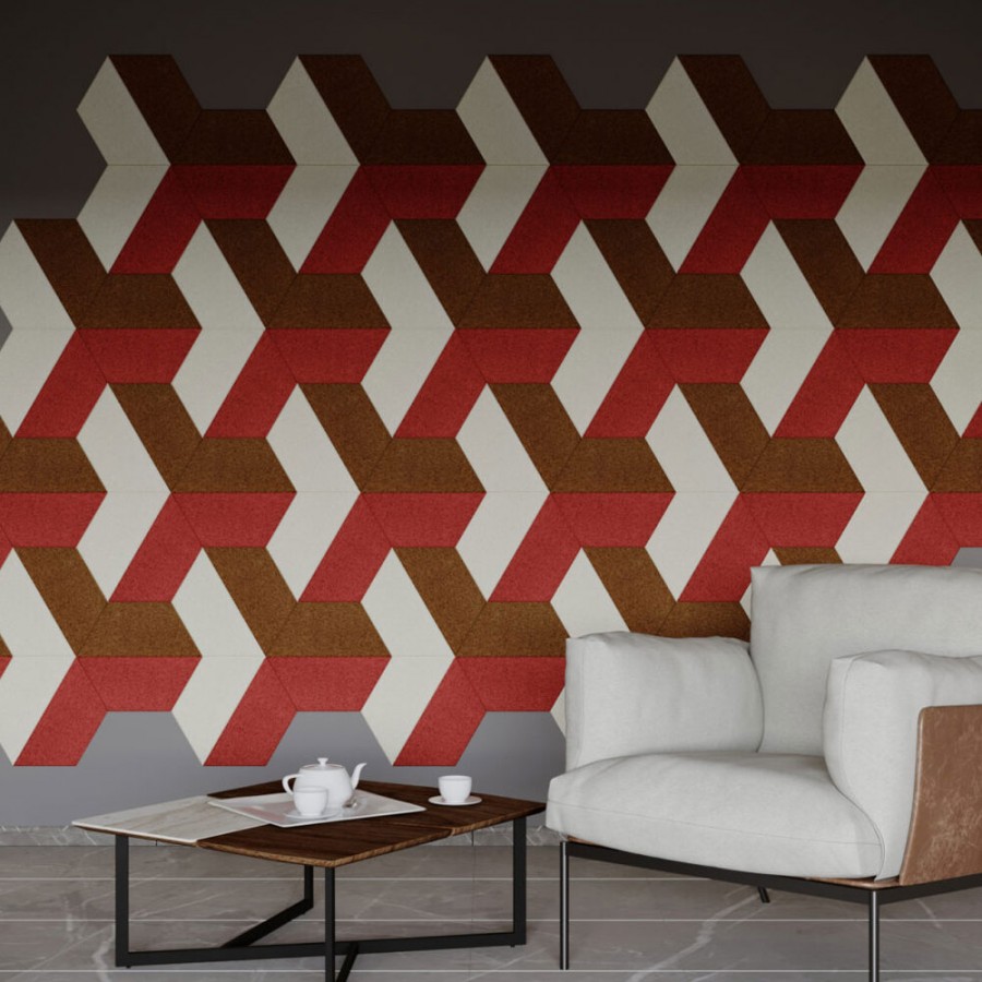 Panuri acustice Noecho, colectia Mosaic, Half Hex